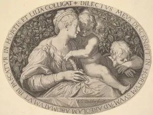 Gillis Sadeler Ii Prints: Madonna and Child. n. d. Creator: Aegidius Sadeler II