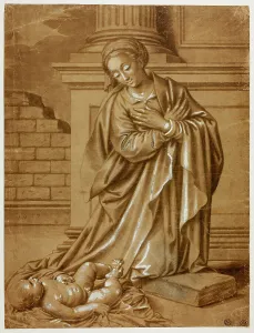 Lead White Prints: Madonna and Child, n.d. Creator: Benvenuto Tisi da Garofalo