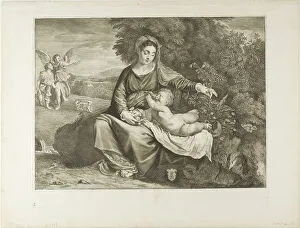 Cornelis Visscher Prints: Madonna and Child, n.d. Creator: Cornelis de Visscher