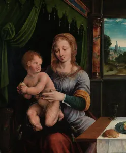 Madonna and Child, probably between 1530 and 1540. Creator: Ambrosius Benson