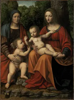 Saint Elizabeth Prints: Madonna and Child with Saint Elisabeth and the Infant Saint John