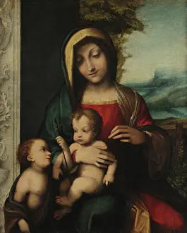 Our Lady Prints: Madonna and Child with Saint John as a Boy (Madonna Bolognini)