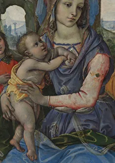 Maternity Gallery: Madonna and Child with Saint Joseph and an Angel. Creator: Raffaellino del Garbo