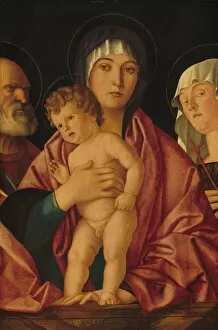 Giovanni Gallery: Madonna and Child with Saints, c. 1490 / 1500. Creator: Giovanni Bellini