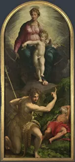 Angel Of The Wilderness Gallery: The Madonna and Child with Saints John the Baptist and Jerome, 1527