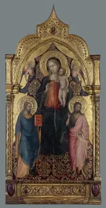 Tuscany Prints: Madonna and Child, with St Jacob the Younger