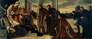 Tintoretto Prints: Madonna dei camerlenghi, ca 1567. Creator: Tintoretto, Jacopo (1518-1594)
