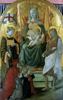 Respecting Prints: Madonna del Ceppo ( Madonna of the Stocks ), 1453. Artist: Filippo Lippi