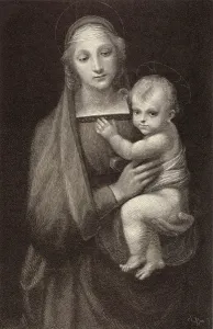 Sanzio Prints: Madonna del Gran Duca, 19th century