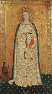 Images Dated 22nd November 2017: Madonna del Parto (Madonna of Parturition), 1355-1360