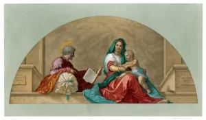 Mantz Prints: Madonna del sacco ( Madonna with the Sack ), 1525 (1870). Artist: Franz Kellerhoven