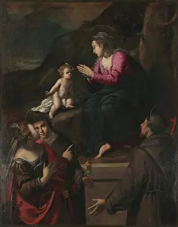 Our Lady Prints: Madonna di Reggio with Saints Margaret