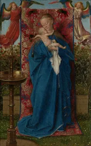 Water Fountain Prints: Madonna at the Fountain, 1439. Creator: Jan van Eyck