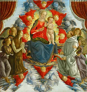 Our Lady Prints: Madonna in Glory with Saint Mary Magdalene