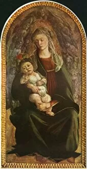 Alessandro Gallery: Madonna in Glory with Seraphim, c1469-1470, (1937). Creator: Sandro Botticelli