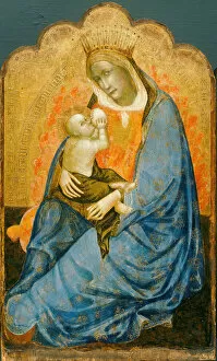 Breastfeeding Gallery: Madonna of Humility, 1375 / 1400. Creator: Unknown