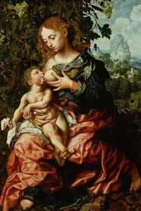 Madonna of Humility, 1544. Creator: Jan Sanders van Hemessen