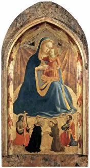 Madonna of Humility (Madonna dell Umilta) with Saints, ca 1429