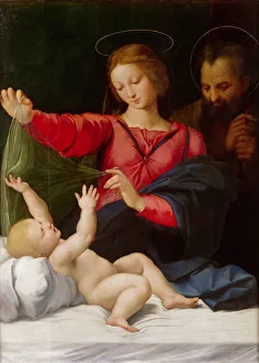 Raffaello Prints: Madonna of Loreto, c. 1508. Artist: Raphael (1483-1520)