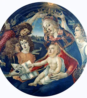 Madonna of the Magnificat, 1482. Artist: Sandro Botticelli