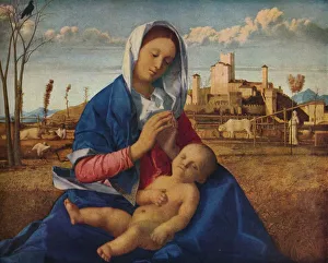 Madonna of the Meadow, c1500. Artist: Giovanni Bellini