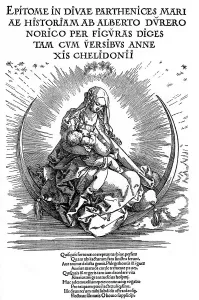 Divine Prints: Madonna as Nursing Mother and Divine Being, 1511, (1936). Artist: Albrecht Durer