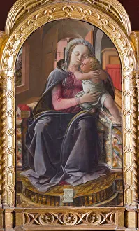Lippi Prints: Madonna of Tarquinia, 1437