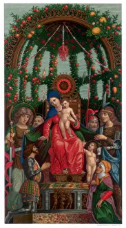 Mantz Prints: Madonna of Victory, 1496 (1870). Artist: Franz Kellerhoven
