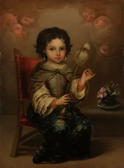Juan Prints: Madonna of the Yarnwinder, 1601-1700. Creator: Juan de Roelas
