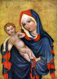 Images Dated 10th September 2009: Madonna of Zlata Koruna, c1410 (1955)
