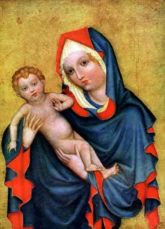 Images Dated 10th September 2009: Madonna of Zlata Koruna, c1410 (1955)