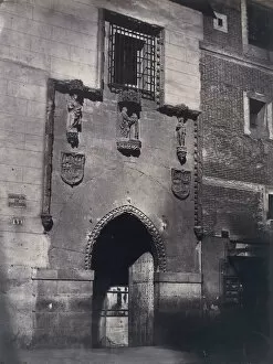 [Madrid. Facade of the Hospital of La Latina ], ca. 1857