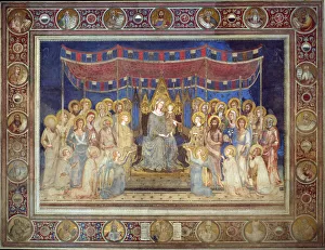Maesta, 1315-1321. Artist: Martini, Simone, di (1280 / 85-1344)