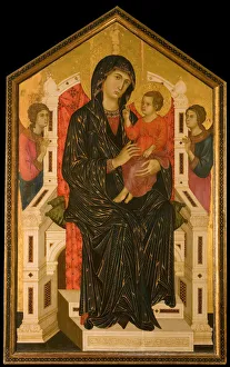 Maesta, Second half of 13th century. Artist: Master of Badia a Isola (active 1290-1320) Maesta, Second half of 13th century. Artist: Master of Badia a Isola (active 1290-1320)