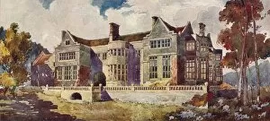 Maesycrugiau Manor, Carmarthenshire, c1900, (1905). Artist: Arnold Mitchell