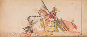 Maffet Ledger: Drawing, ca. 1874-81. Creator: Unknown