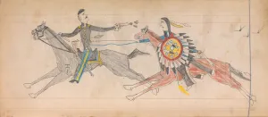 Maffet Ledger: Drawing, ca. 1874-81. Creator: Unknown