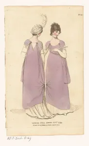 Magazine of Female Fashions of London and Paris, No. 20. London Full Dress. Oct. 1799, 1799. Creator: Unknown