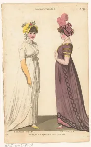 Magazine of Female Fashions of London and Paris, No. 29.1: London, July. 1800: Evening Dre... 1800. Creator: Unknown
