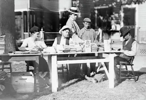 Homeless Prints: Magazine of Self-Master Colony, between c1910 and c1915. Creator: Bain News Service