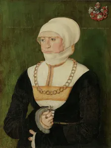 Historical Scene Or Person Prints: Magdalena Pittrichin, 1528. Creator: Barthel Beham