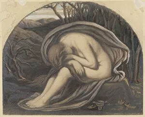 Vedder Elihu Gallery: The Magdalene, c. 1884. Creator: Elihu Vedder