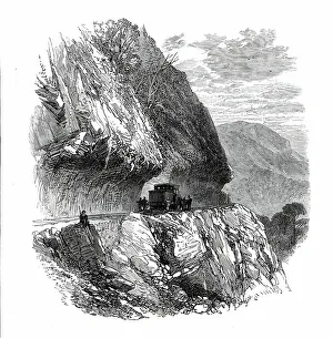 Ceylon Sri Lanka Prints: The Magellan Gallery, Ceylon Railway, 1876. Creator: Unknown