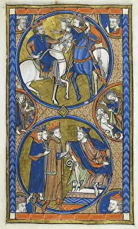 Magi Prints: The three Magi, c1265-1270. Creator: Unknown