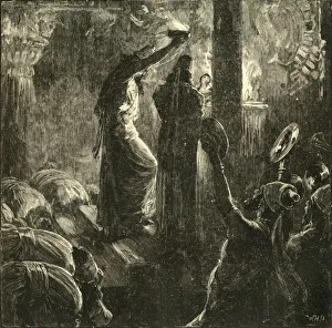 Magi Prints: Magi Round the Sacred Fire, 1890. Creator: Unknown