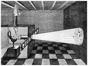 Illusion Gallery: Magic lantern, 1671 (1956)
