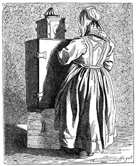 Bouchardon Prints: A Magic Lantern, 1737-1742. Artist: Bouchardon