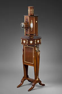 Display Technology Prints: Magic lantern, c. 1790. Creator: Anonymous master