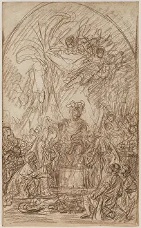 Franois Boucher Prints: The Magnanimity of Scipio, between 1760 and 1769. Creator: Francois Boucher