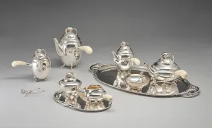Kitchenware Prints: Magnolia Blossom tea and coffee service